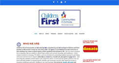 Desktop Screenshot of childrenfirstcisbc.org